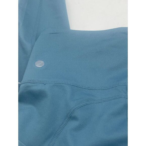 Z by Zella Women's  High Waist Pocket 7/8 Leggings, Teal Seagate, XXS - Picture 9 of 9